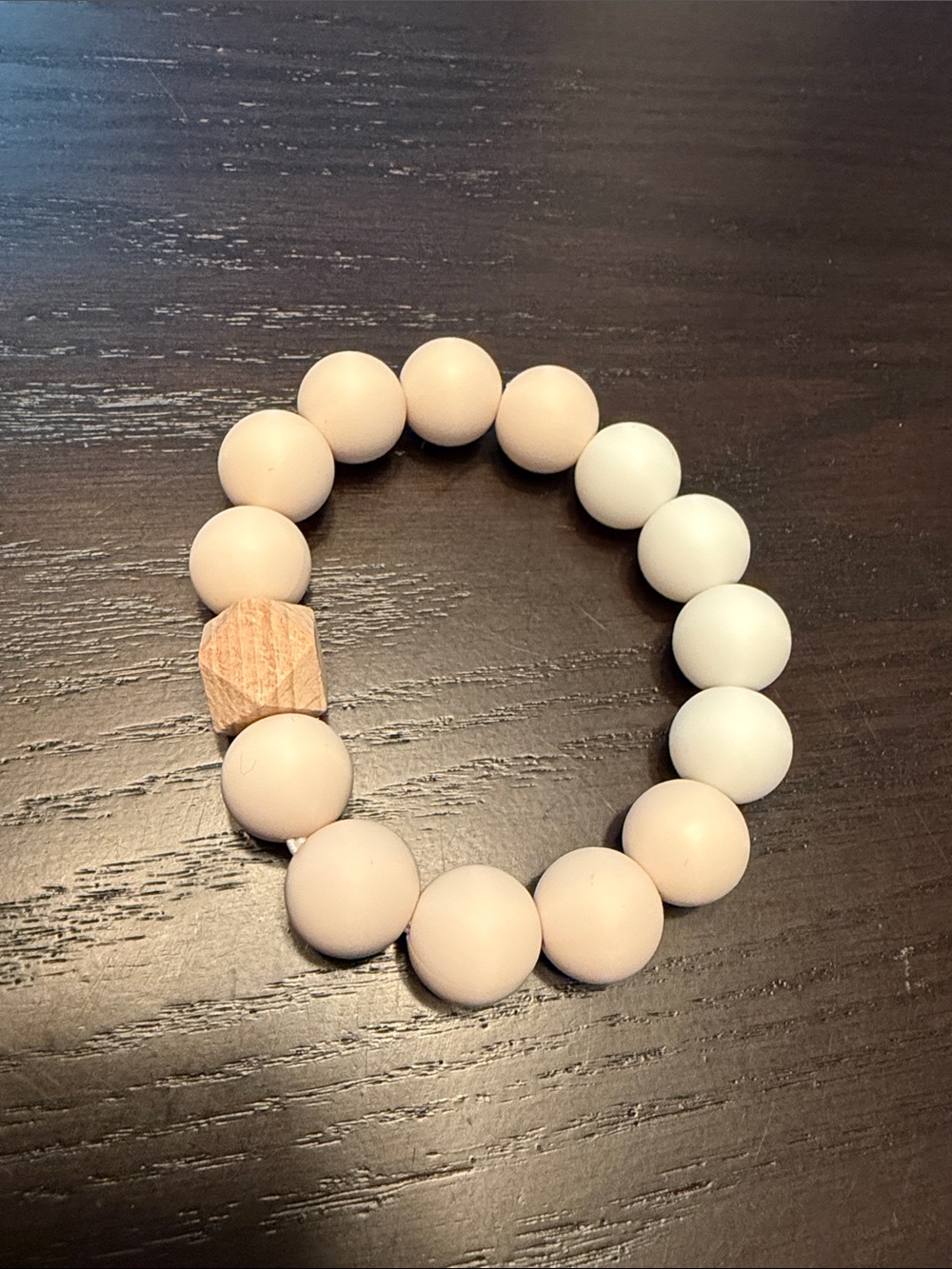 Rubber Bead Keyring